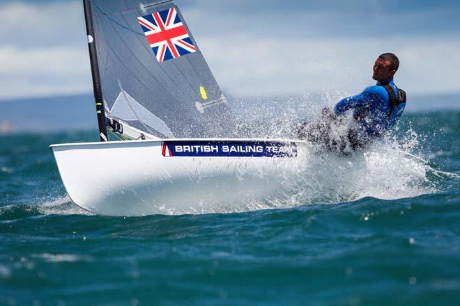 Giles Scott, Finn - 2014 Sail for Gold Regatta ©  Paul Wyeth / RYA http://www.rya.org.uk